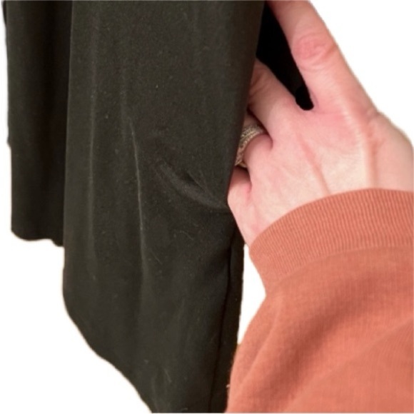 DOUBLJU Flowy Swing LBD Ruffle Sleeve with Pockets - Size Medium - Picture 7 of 8